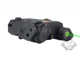 FMA PEQ 15 Battery Case + Green Laser BK TB545